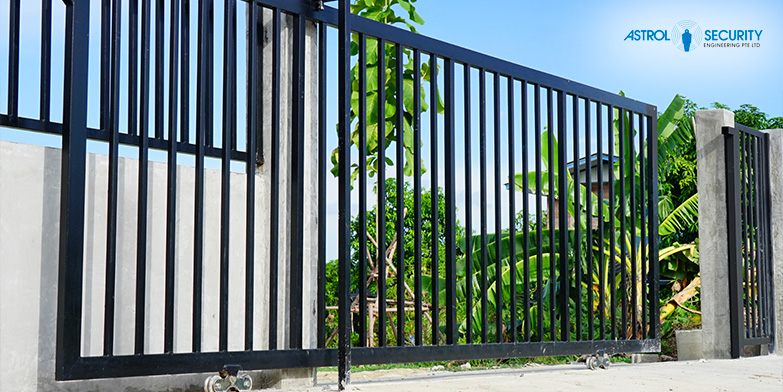 Image of a sliding gates